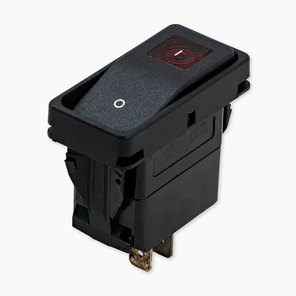 Carling Technologies Lighted Rocker Switch-2 Positions-SPST-Red by Agile Offroad
