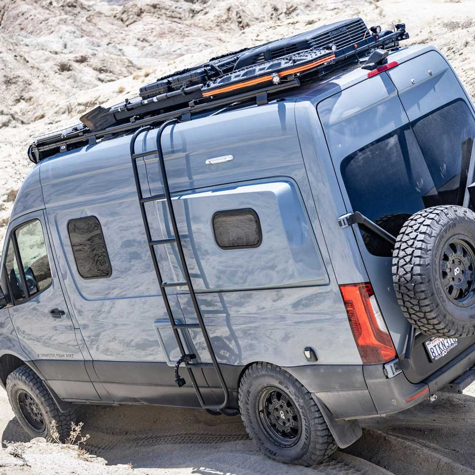 Aluminess Ladder for High Roof Sprinter by Agile Offroad