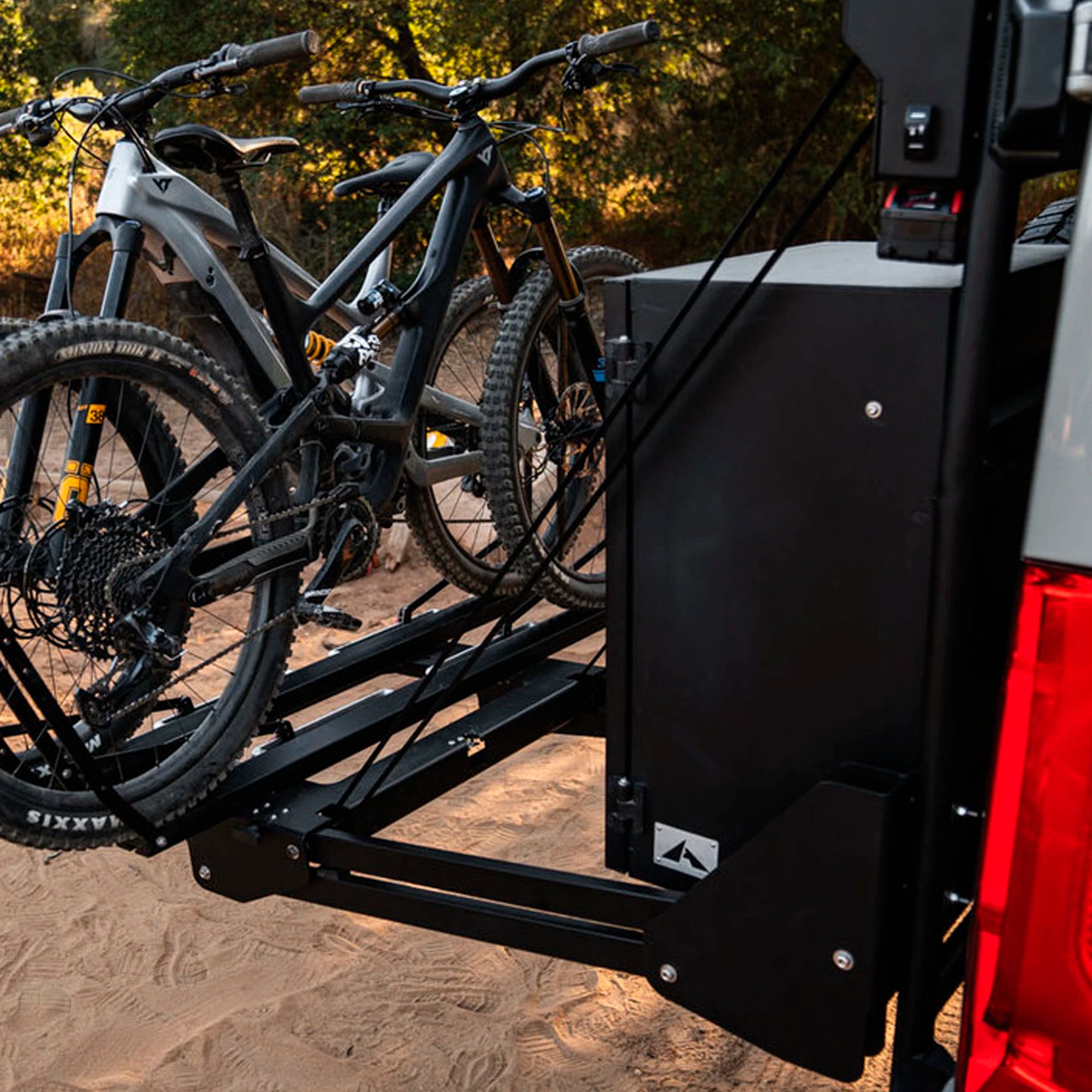 Aluminess PowerLift Bike Rack For Sprinter 2019+ by Agile Offroad
