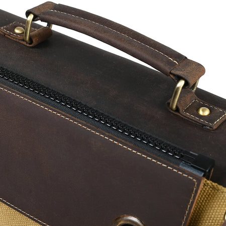 Overland Outfitters Grab N Go Messenger Bag - Tan