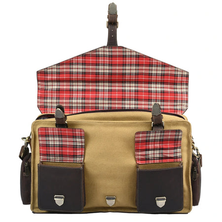Overland Outfitters Grab N Go Messenger Bag - Tan