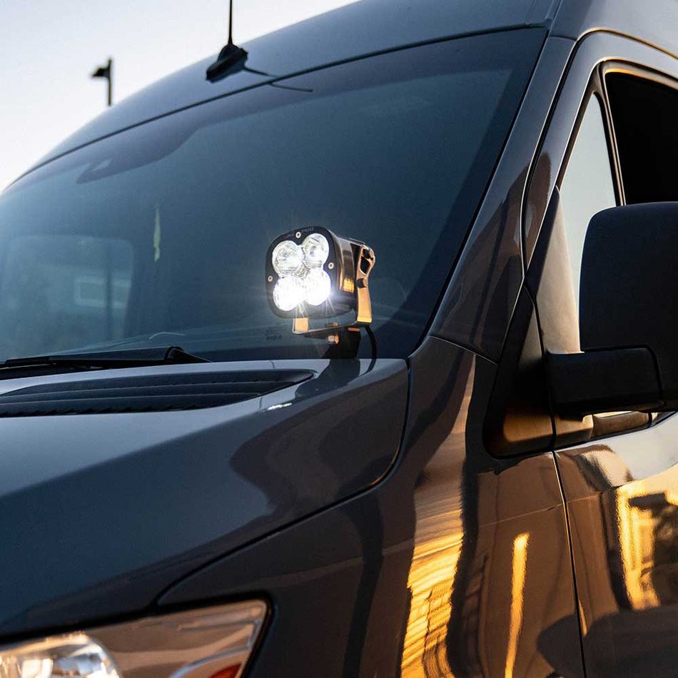 Baja Designs XL 80 A-Pillar Light Kit For 2019-23 Sprinter by Agile Offroad
