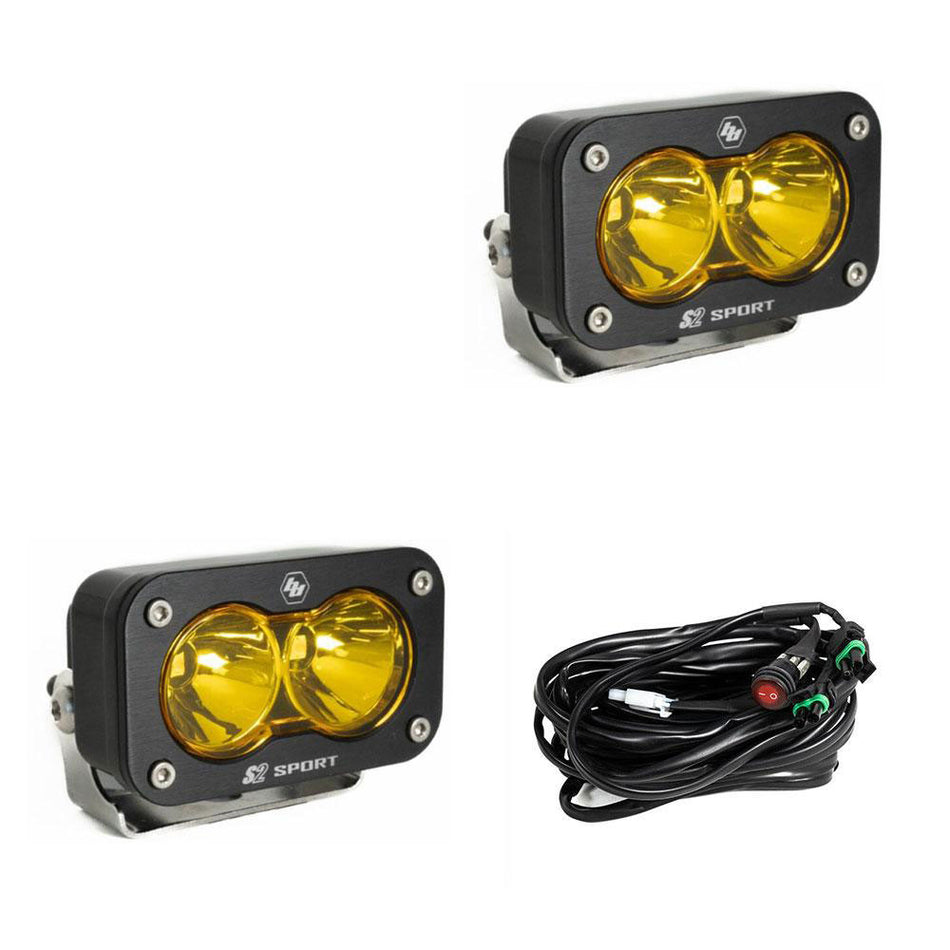 Baja Designs S2 Sport LED Auxiliary Light Pod Pair by Agile Offroad
