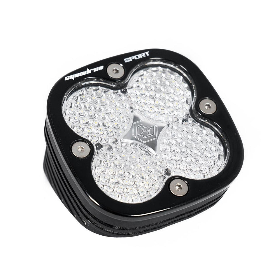 Squadron Sport Black Angle Mount LED Auxiliary Light Pod by Agile Offroad
