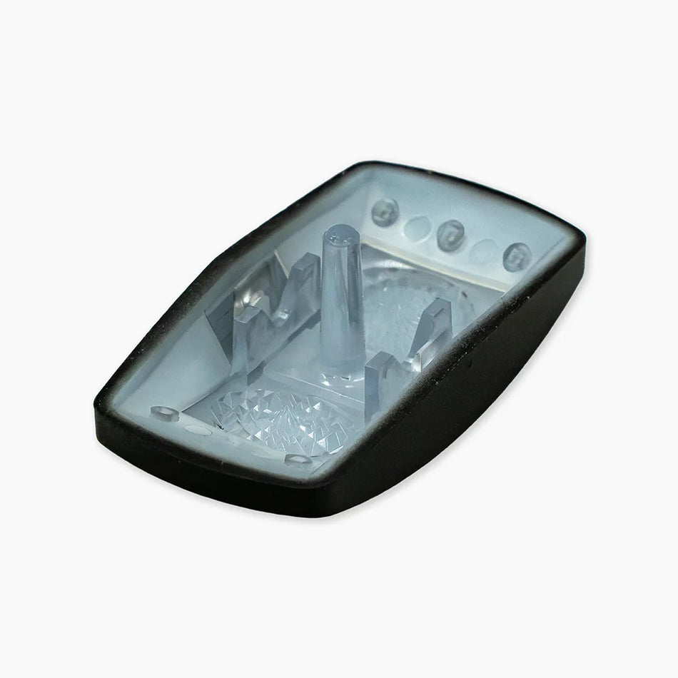 Engraved Actuator Face for Landing Lights White-Red by Agile Offroad