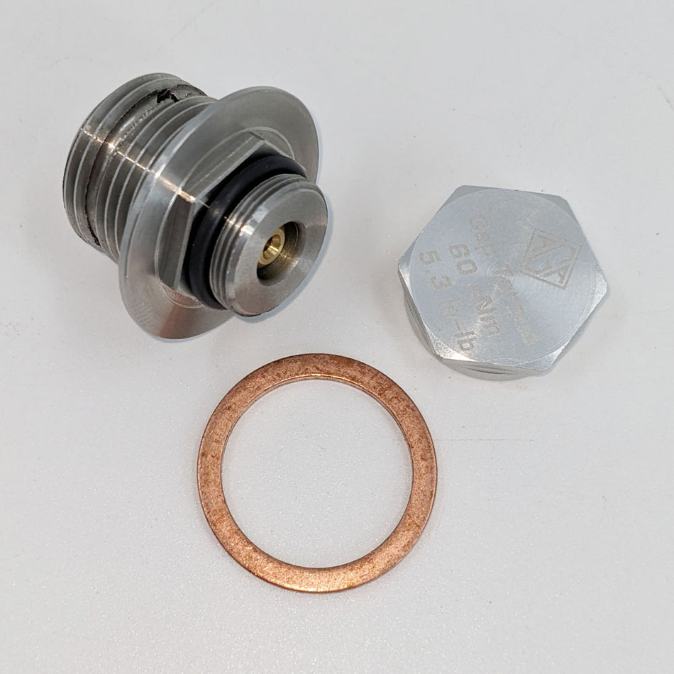 Clean Oil Drain Plug For 2023 4cyl AWD Sprinter by Agile Offroad