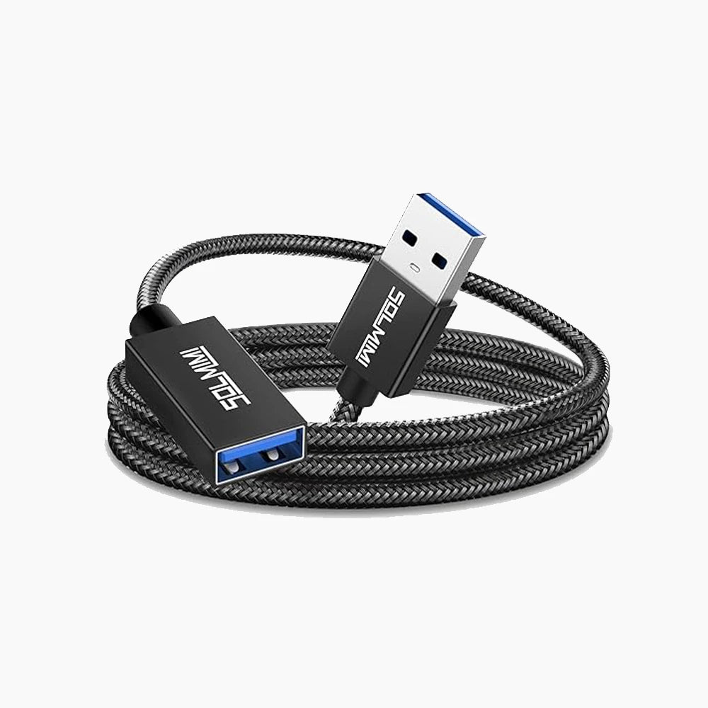 USB Extension Cable 8 ft – USB 3.0 Male to Female by Agile Offroad