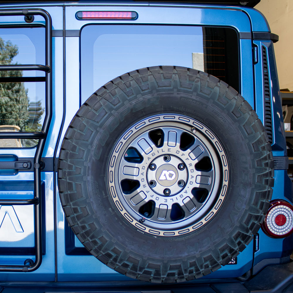 Spare Tire Carrier Relocation Bracket for INEOS Grenadier by Agile Offroad