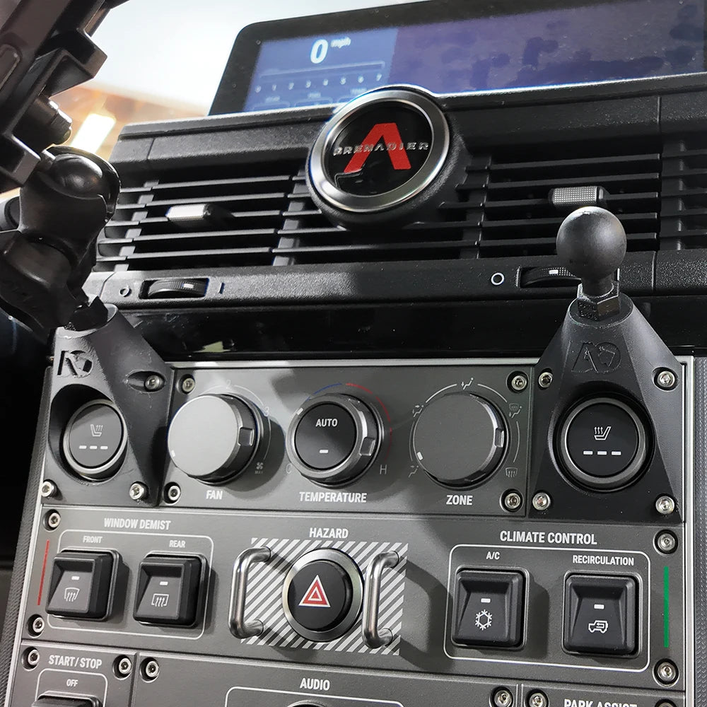 Resin Dash Ball Mount for INEOS Grenadier by Agile Offroad