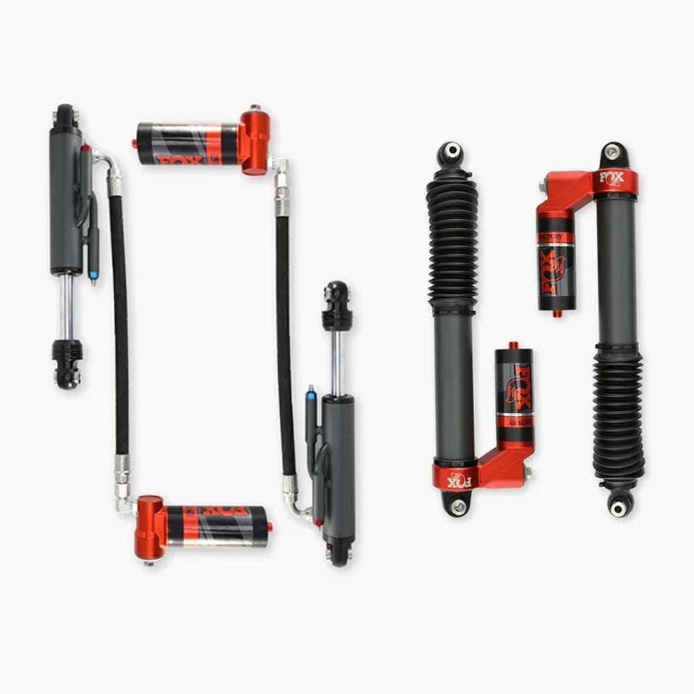 FOX Factory Race Series Front and Rear Auxiliary Reservoir Bypass Shocks