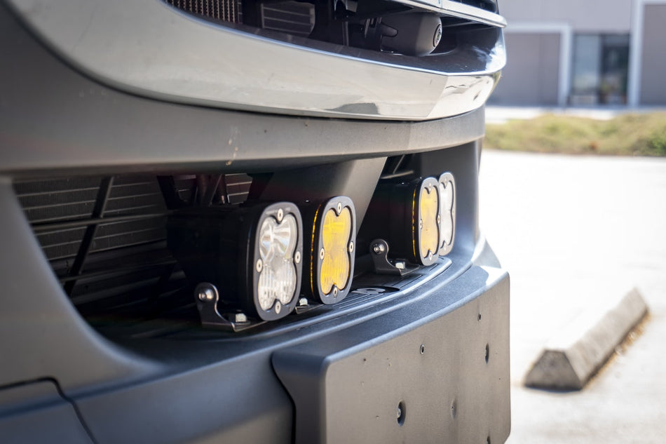 Front Step Light Bar for VS30 2019+ Sprinter by Agile Offroad