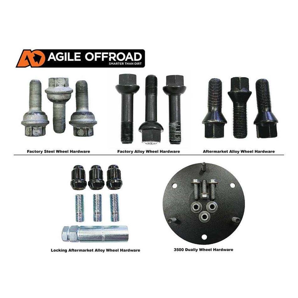 Rear Door Tire Carrier for 2007-18 NCV3 Sprinter by Agile Offroad