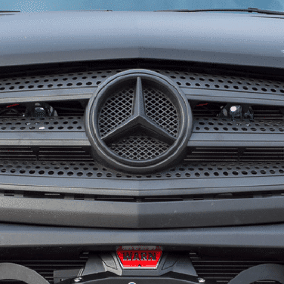 Black Front Grill for 2014-18 Mercedes Sprinter by Agile Offroad