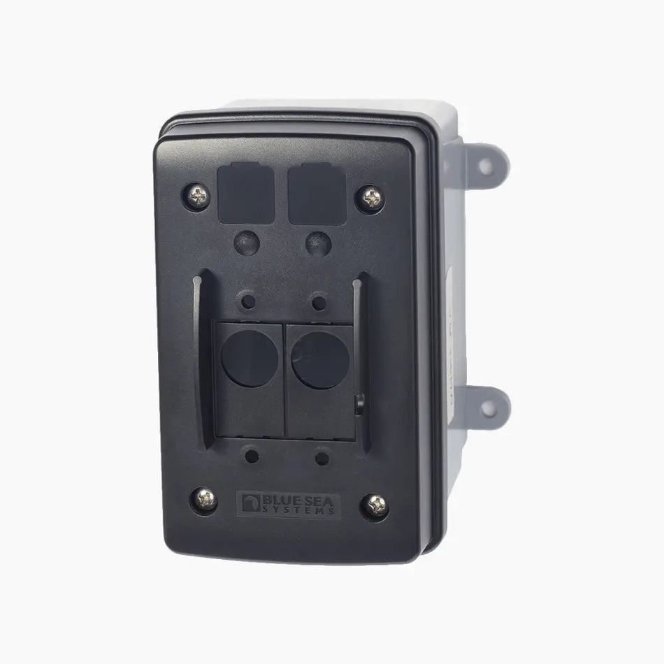 Blue Sea Surface Mount Enclosure for two Circuit Breakers