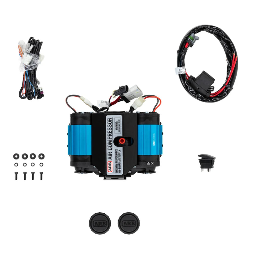 ARB Twin Motor Onboard 12v Air Compressor by Agile Offroad