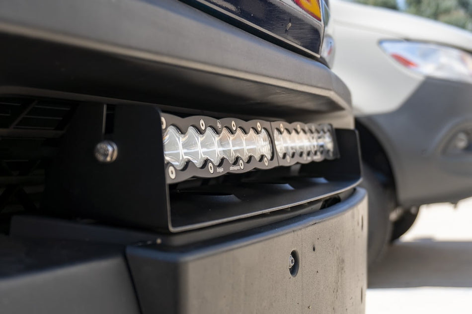 Front Step Light Bar for NCV3 2007-18 Sprinter by Agile Offroad