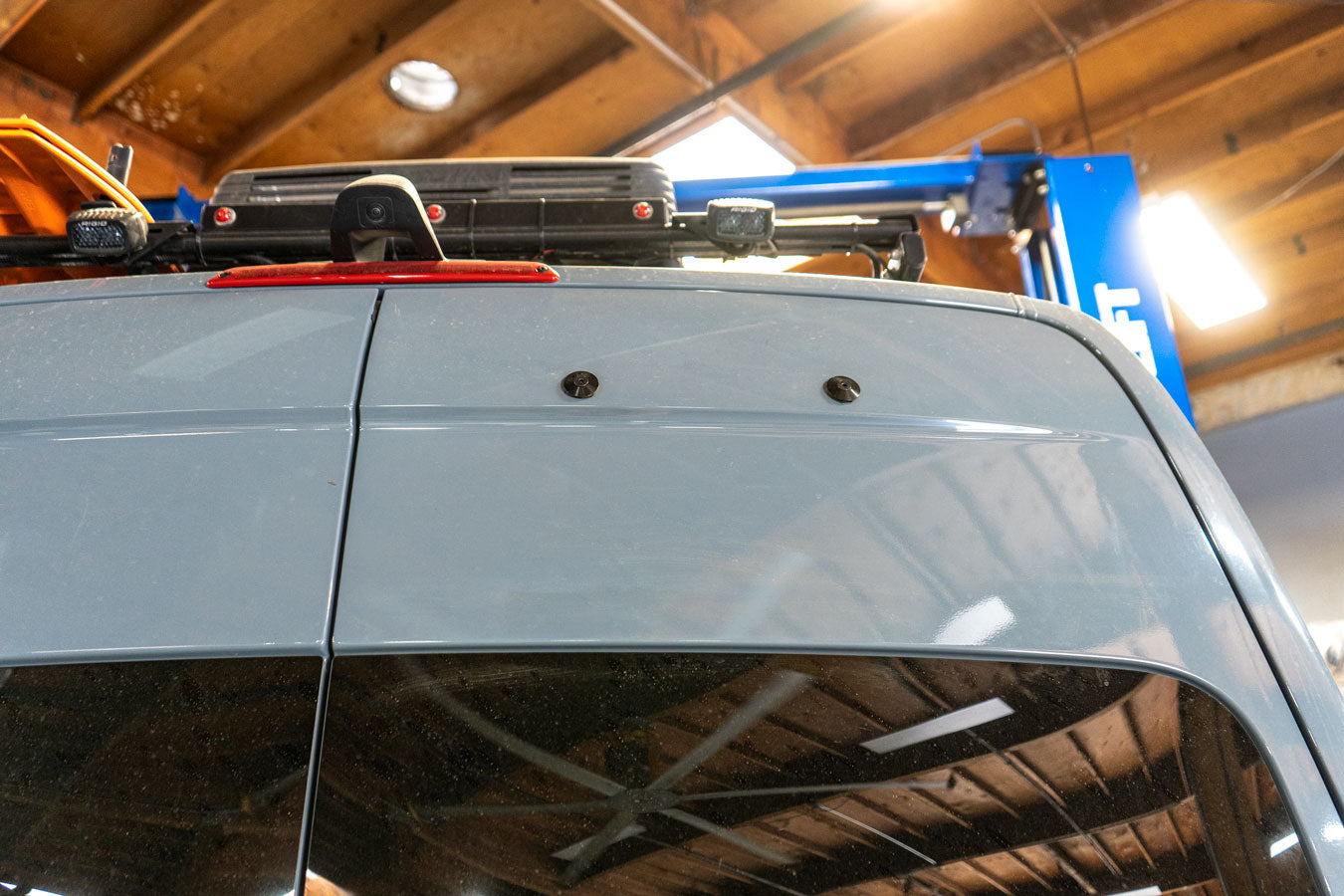 Rear Door Ladder Delete Kit for Sprinter Revel by Agile Offroad