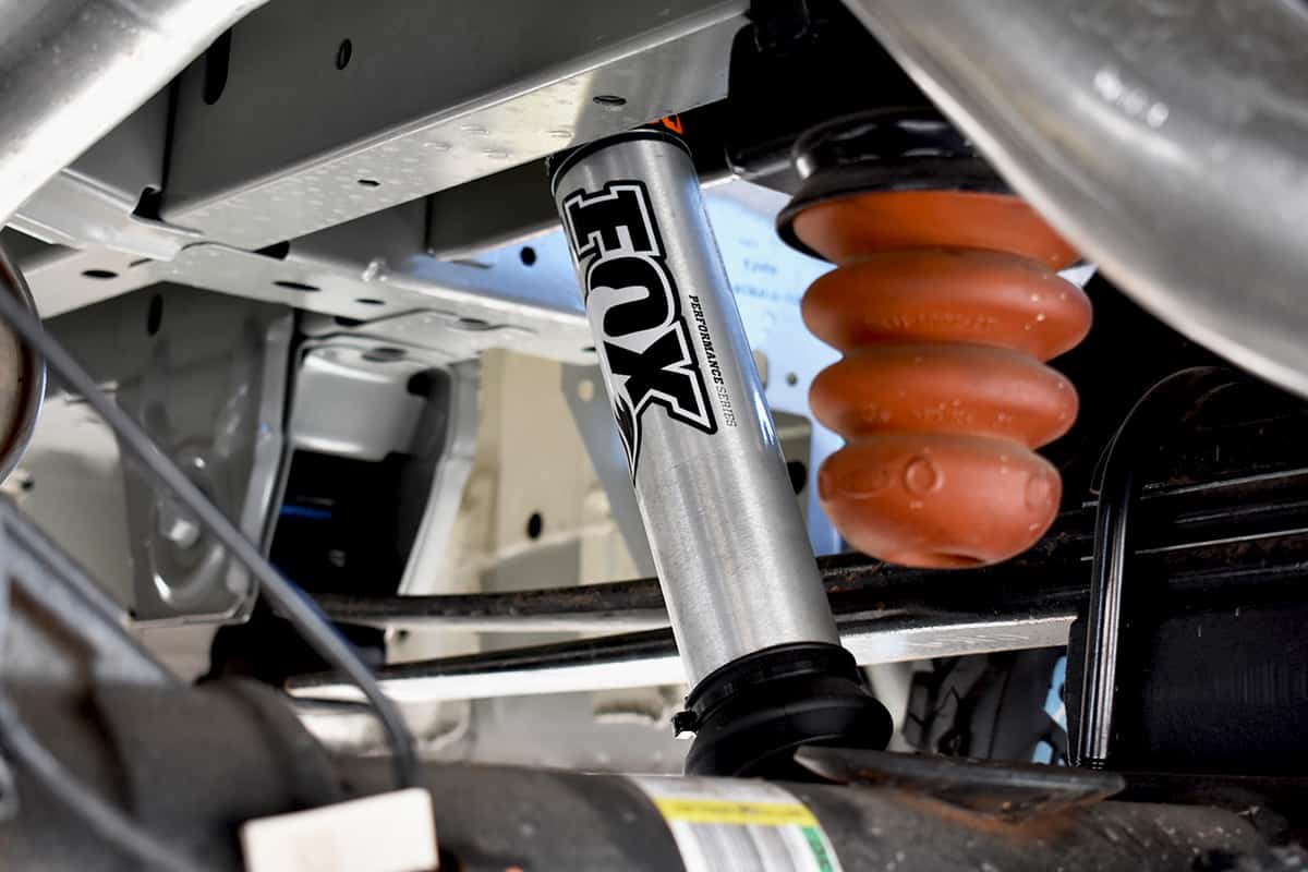 Fox 2.0 Rear Shocks for Ford Transit by Agile Offroad