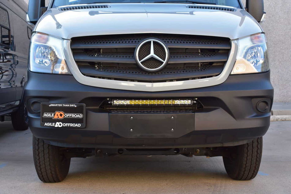 Platypus License Plate Mount for Mercedes Sprinter by Agile Offroad