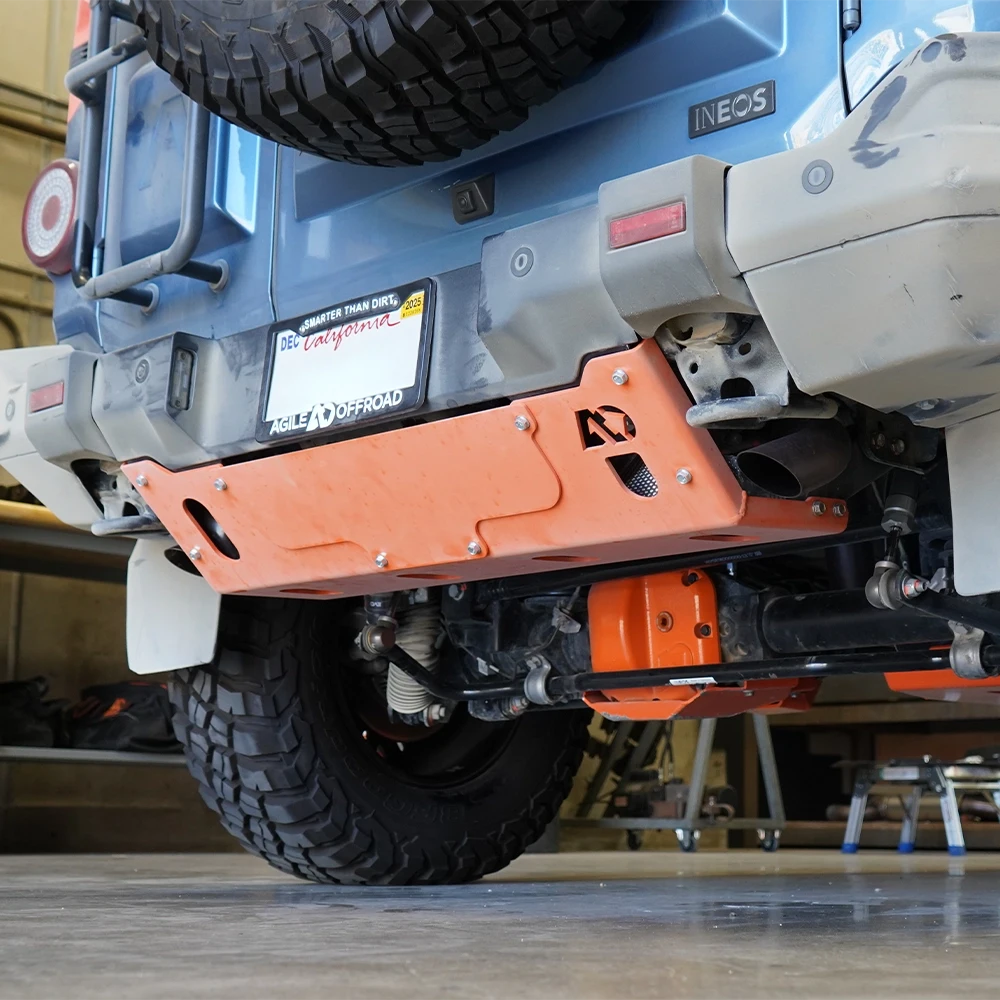 Rear High Tuck Skid Plate for INEOS Grenadier by Agile Offroad