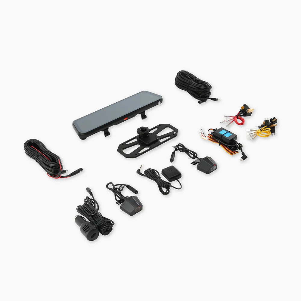 Wolfbox Touch Screen Smart Mirror with Mount for INEOS Grenadier by Agile Offroad