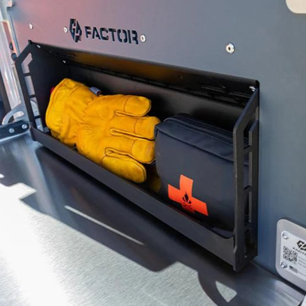 GP Factor INEOS Grenadier Folding Tailgate Table with Extended Storage Cubby