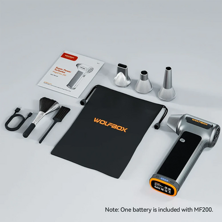 Wolfbox MF200 Compressed Air Duster by Agile Offroad