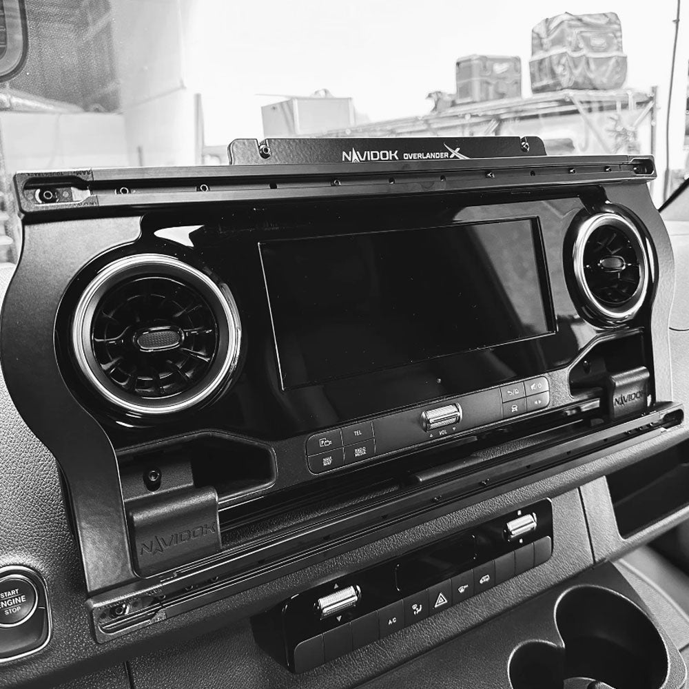 NAVIDOK Overlander Dash Mount System for Sprinter by Agile Offroad
