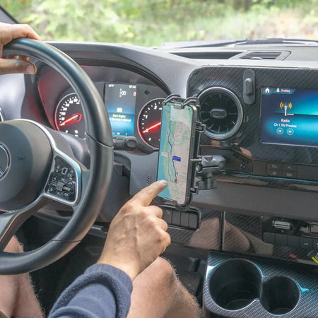 Cubby Phone RAM Mount Adapter for Sprinter Revel by Agile Offroad