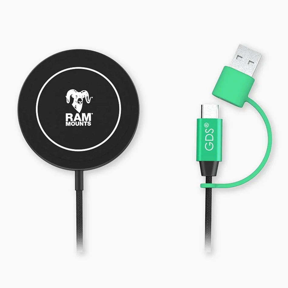RAM Qi2 15W Wireless Charger by Agile Offroad