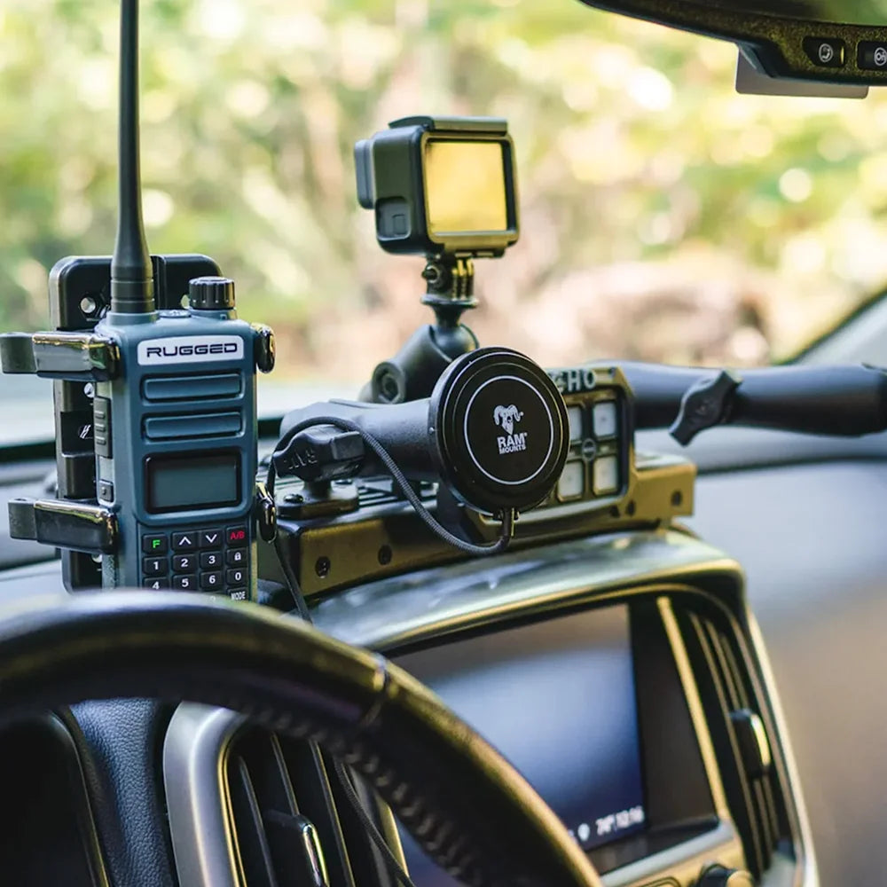 RAM Qi2 15W Wireless Charger by Agile Offroad