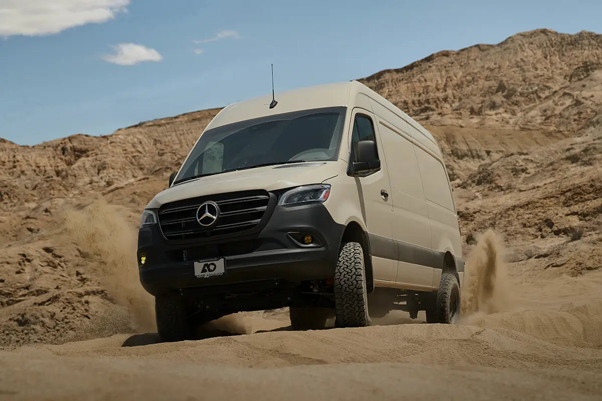 Custom-Tuned Suspension for Sprinter Weight &amp; Dynamics
