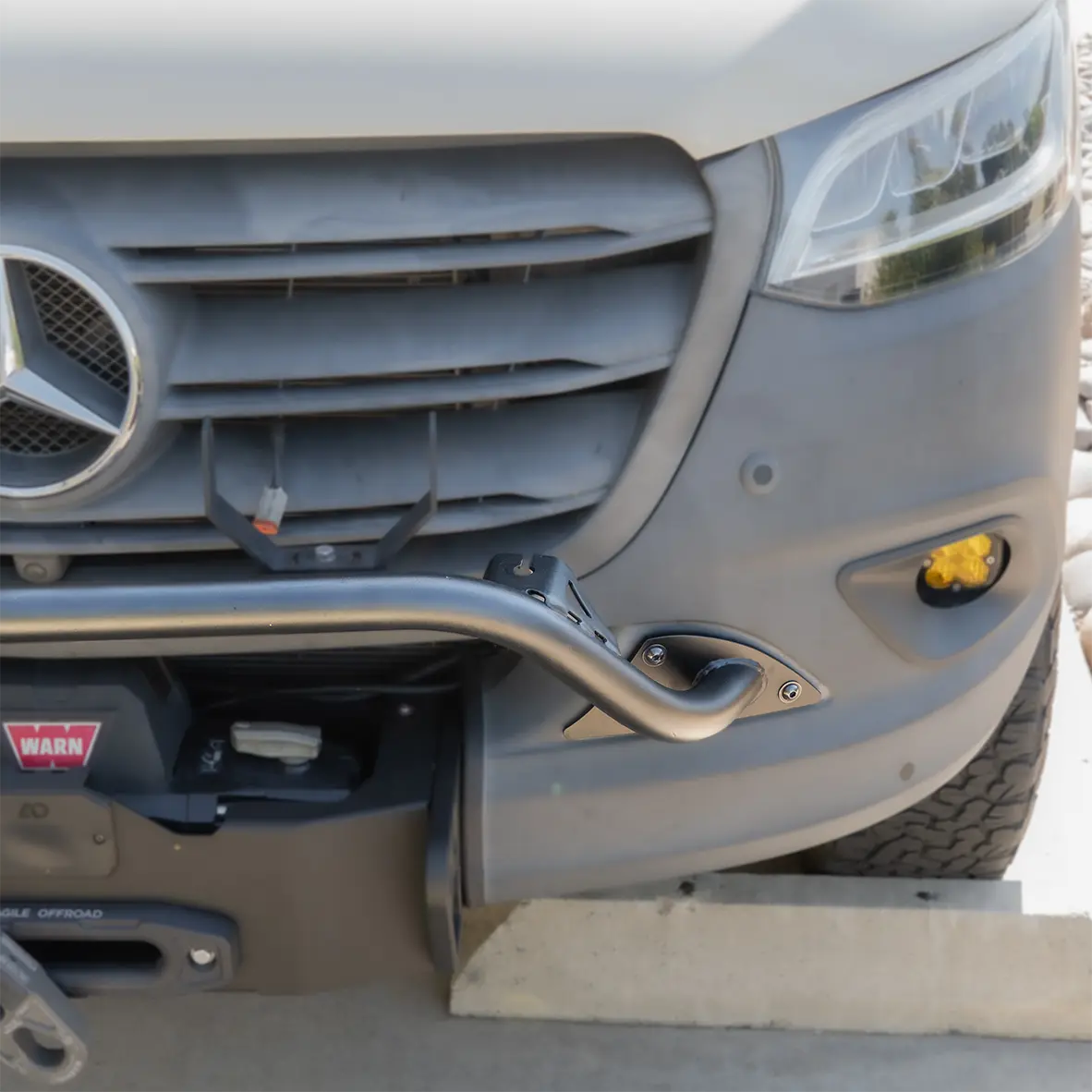 Ferrata Front Light Mount For 2019+ Sprinter by Agile Offroad