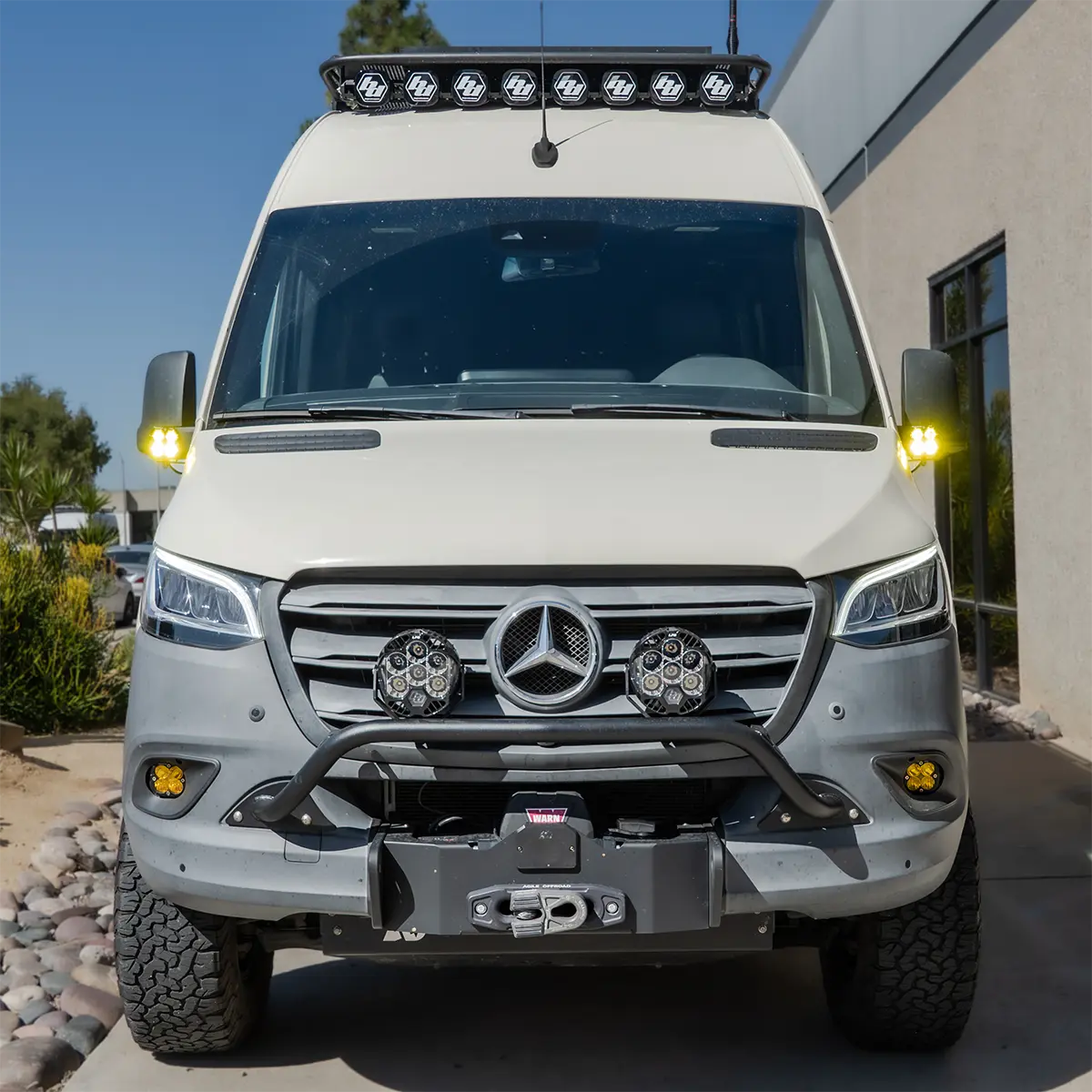 Baja Designs Mirror Light Kit for Mercedes-Benz Sprinter 2019+ by Agile Offroad