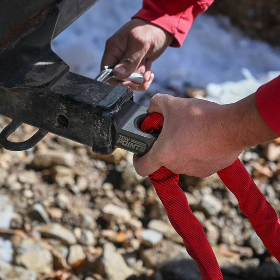 2 Inch Hitch Receiver Recovery Point by Agile Offroad