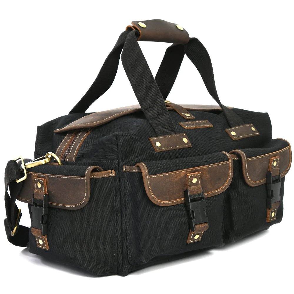 Overland Outfitters Overland Overnighter Travel Bag - Black