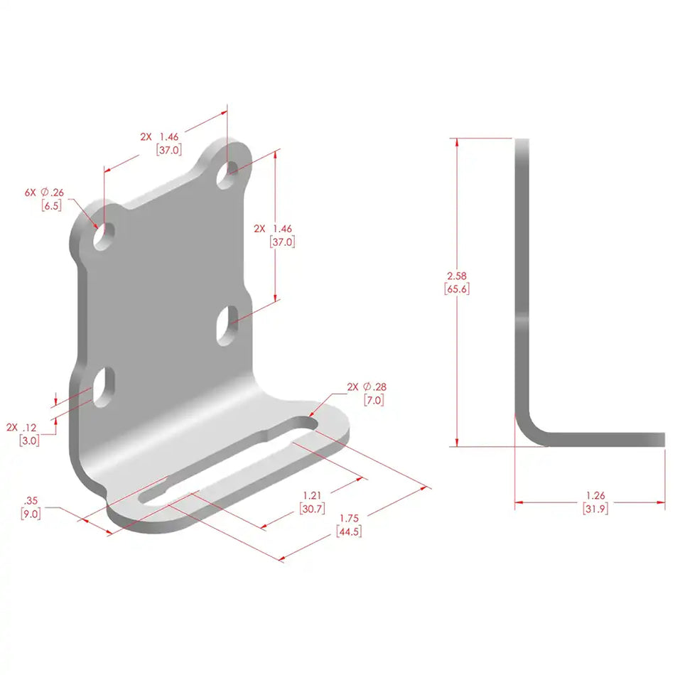 Apex Universal Bracket For Gauge Mounts by Agile Offroad