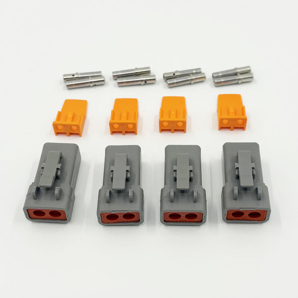 Deutsch DTP-Series 2 Way Male Plug Kit by Agile Offroad