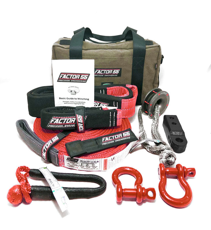 Factor 55 Sawtooth Vehicle Recovery Kit by Agile Offroad